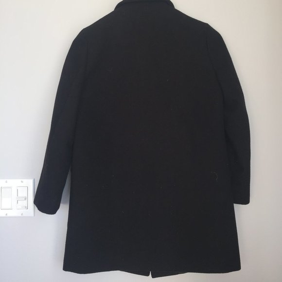 Structured Black Coat - perfect for work & dates - Picture 3 of 5